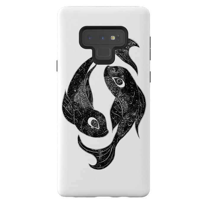 Galaxy Note 9 StrongFit Pisces by ECMazur 
