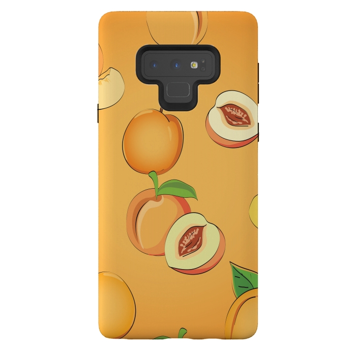 Galaxy Note 9 StrongFit Peach Pattern 3 by Bledi