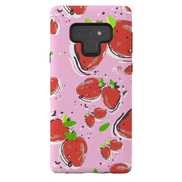 Galaxy Note 9 StrongFit Strawberry Crush New by MUKTA LATA BARUA