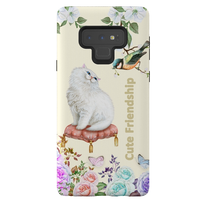 Galaxy Note 9 StrongFit Cute Friendship by Creativeaxle