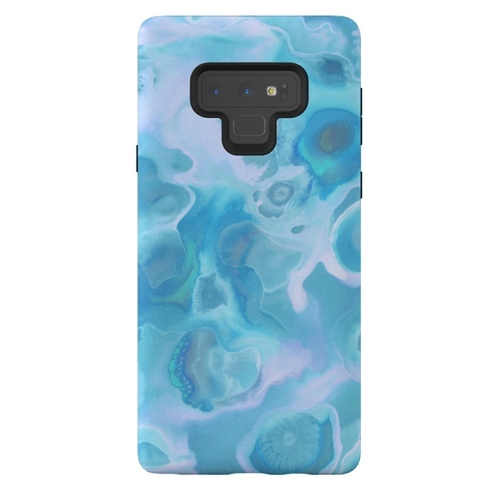 Galaxy Note 9 StrongFit Lavender's Blue by Micklyn Le Feuvre