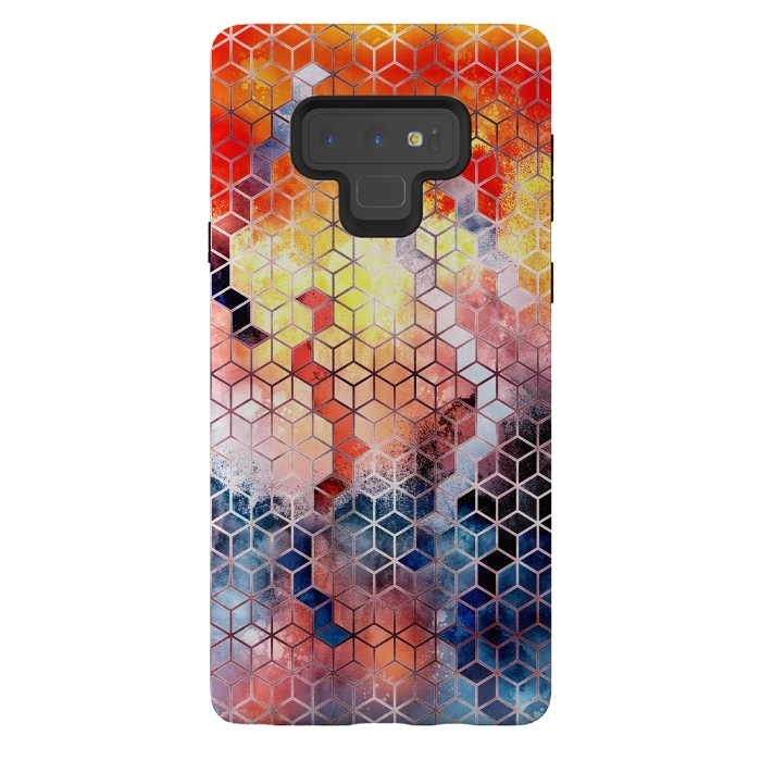 Galaxy Note 9 StrongFit Pattern LVIII by Art Design Works