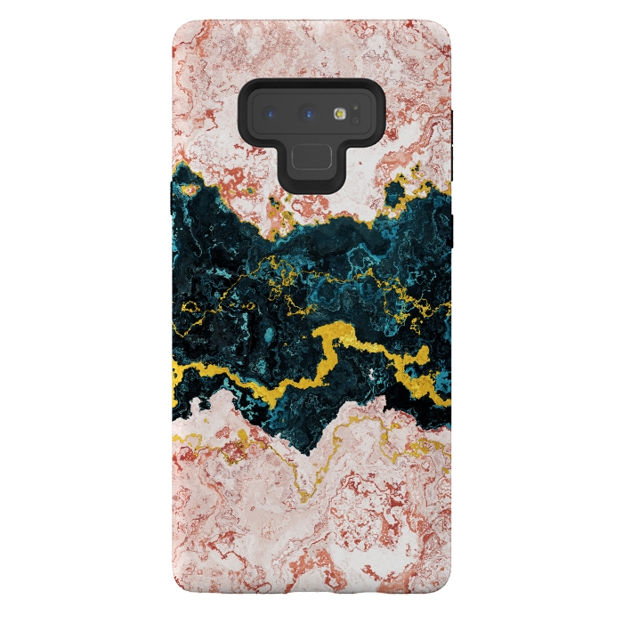 Galaxy Note 9 StrongFit Abstract Marble I by Art Design Works