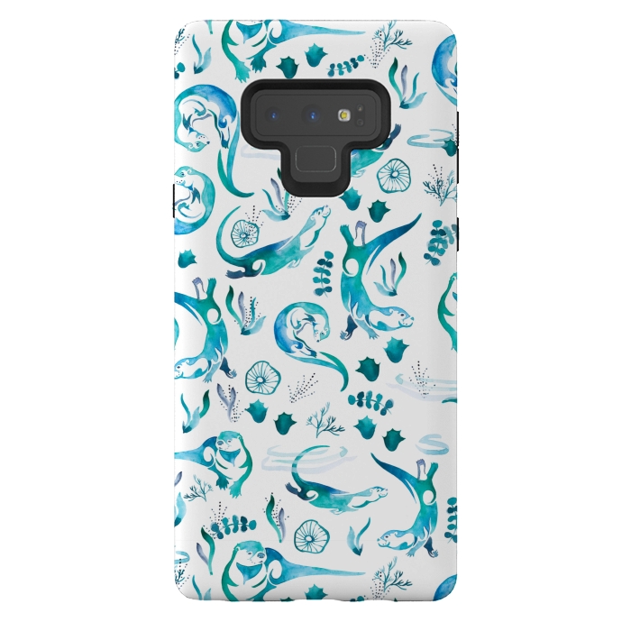 Galaxy Note 9 StrongFit Otterly Adorable by gingerlique