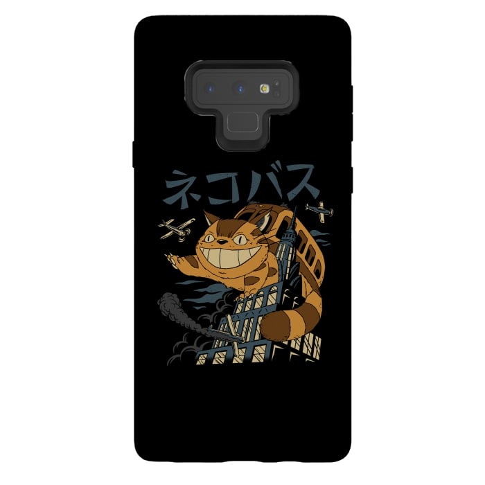 Galaxy Note 9 StrongFit Cat Bus Kong by Vincent Patrick Trinidad