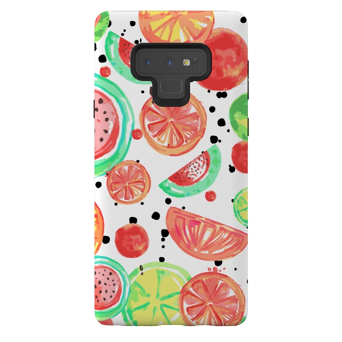 Galaxy Note 9 StrongFit Summer Fruit Crush by MUKTA LATA BARUA