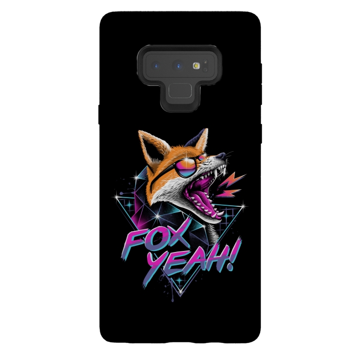 Galaxy Note 9 StrongFit Fox Yeah! by Vincent Patrick Trinidad