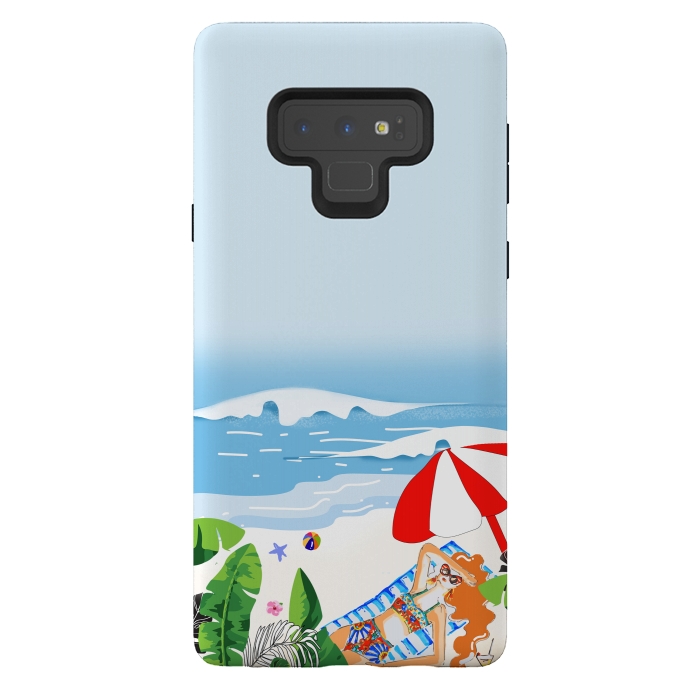 Galaxy Note 9 StrongFit Beach Life by MUKTA LATA BARUA