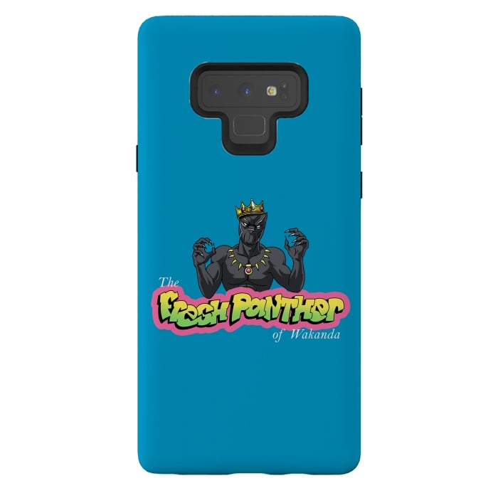 Galaxy Note 9 StrongFit The Fresh Panther of Wakanda by Vincent Patrick Trinidad