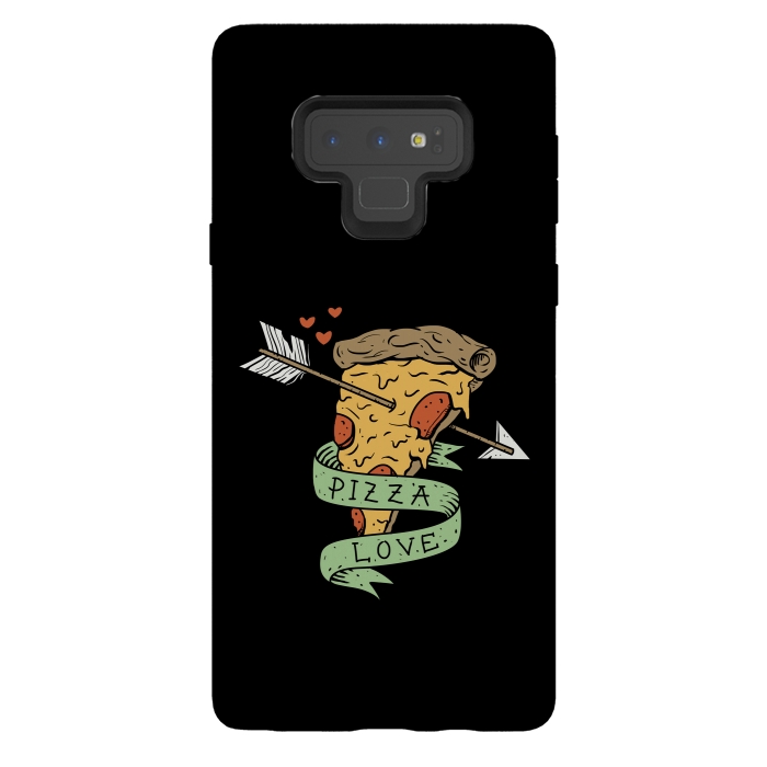 Galaxy Note 9 StrongFit Pizza Love by Vincent Patrick Trinidad