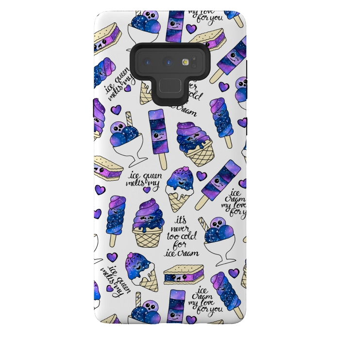 Galaxy Note 9 StrongFit Galaxy Ice Cream by gingerlique
