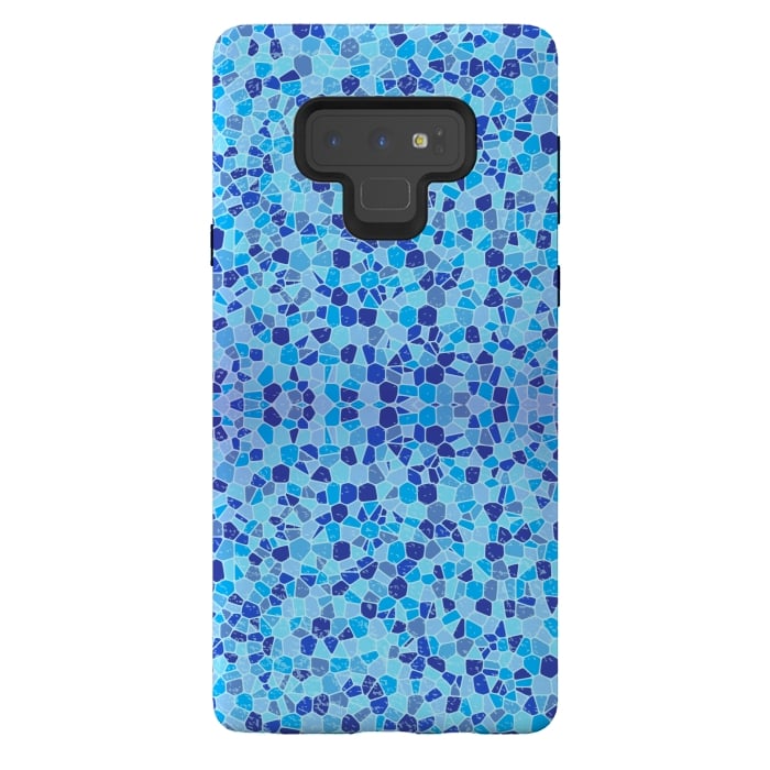 Galaxy Note 9 StrongFit Mosaic Tiles Pattern by Quirk It Up