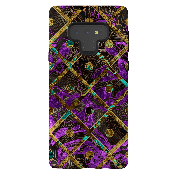 Galaxy Note 9 StrongFit Pattern LXXXV by Art Design Works