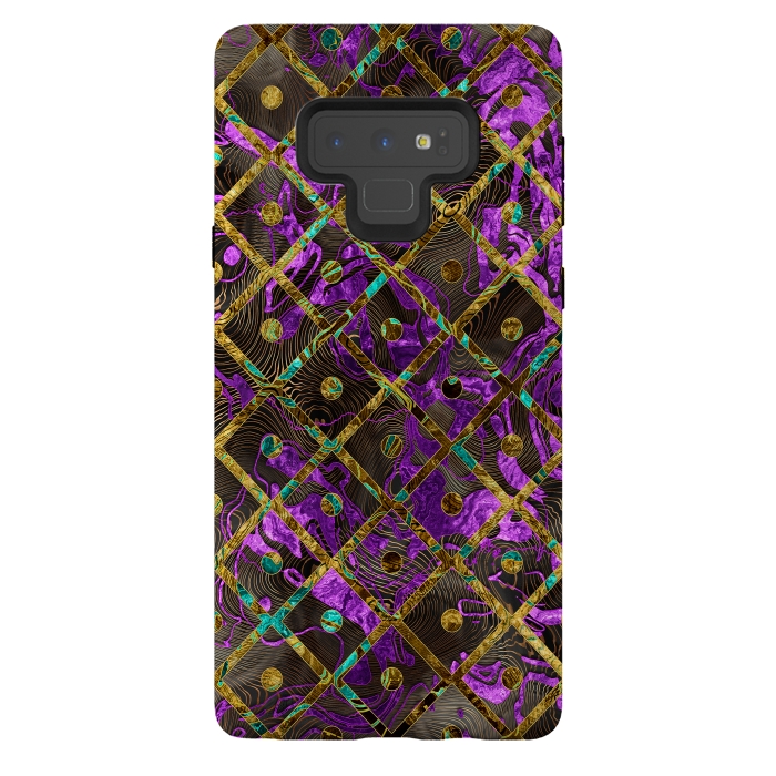 Galaxy Note 9 StrongFit Pattern LXXX V by Art Design Works
