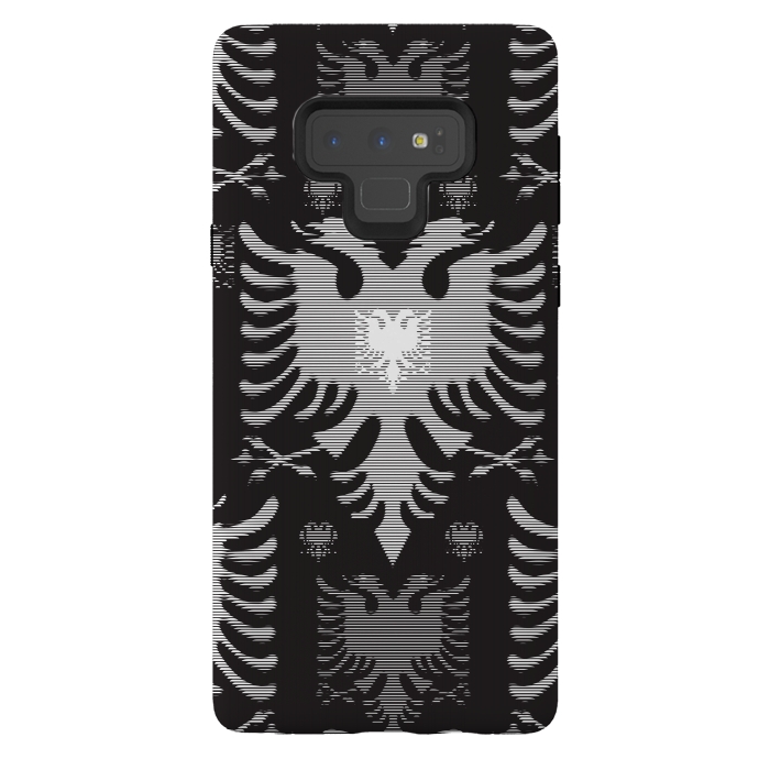 Galaxy Note 9 StrongFit Stylized eagle 3 by Bledi
