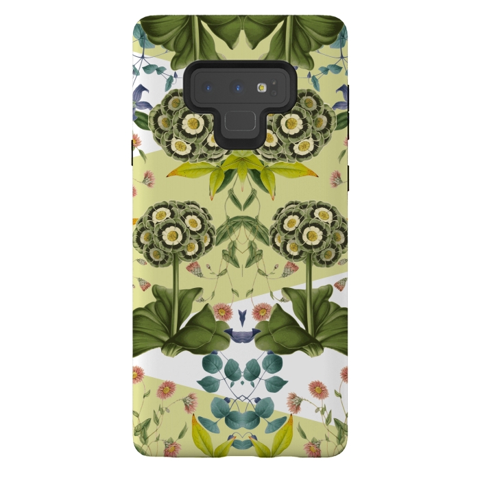 Galaxy Note 9 StrongFit Garden Bloom by Zala Farah