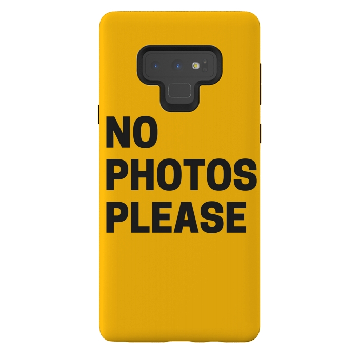 Galaxy Note 9 StrongFit no photos please black by MALLIKA