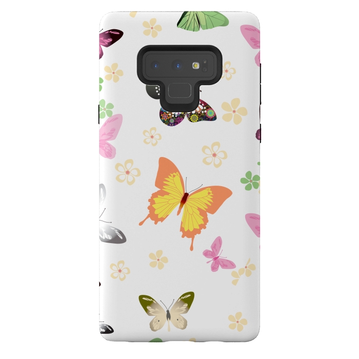 Galaxy Note 9 StrongFit Butterflies (colorful butterflies) 3 by Bledi