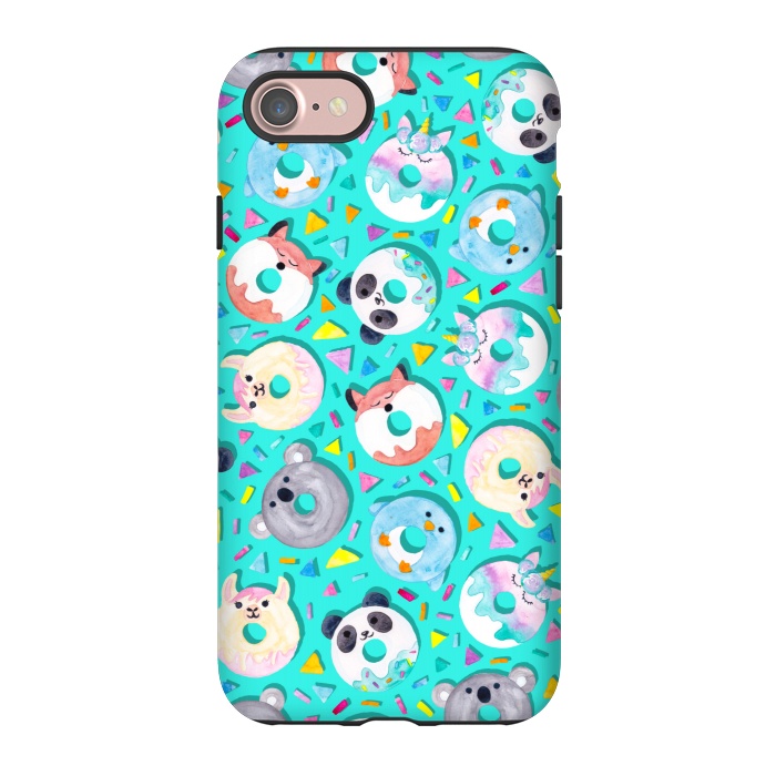 iPhone 7 StrongFit Animal Donut Confetti by gingerlique