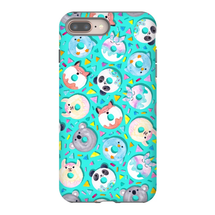 iPhone 7 plus StrongFit Animal Donut Confetti by gingerlique