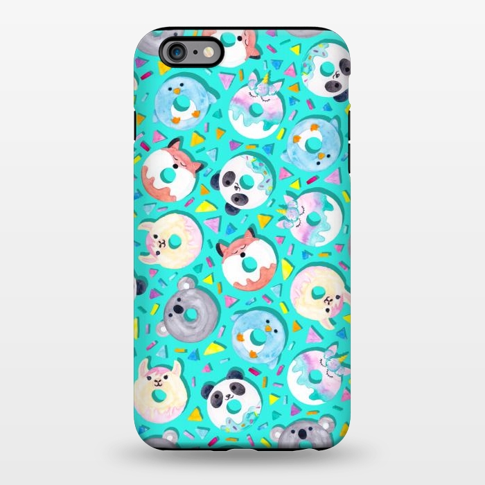 iPhone 6/6s plus StrongFit Animal Donut Confetti by gingerlique