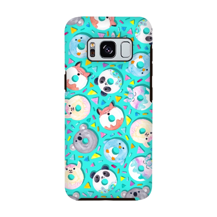 Galaxy S8 StrongFit Animal Donut Confetti by gingerlique