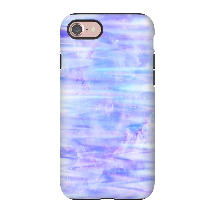 iPhone 7 StrongFit Purple galaxy marble by Jms