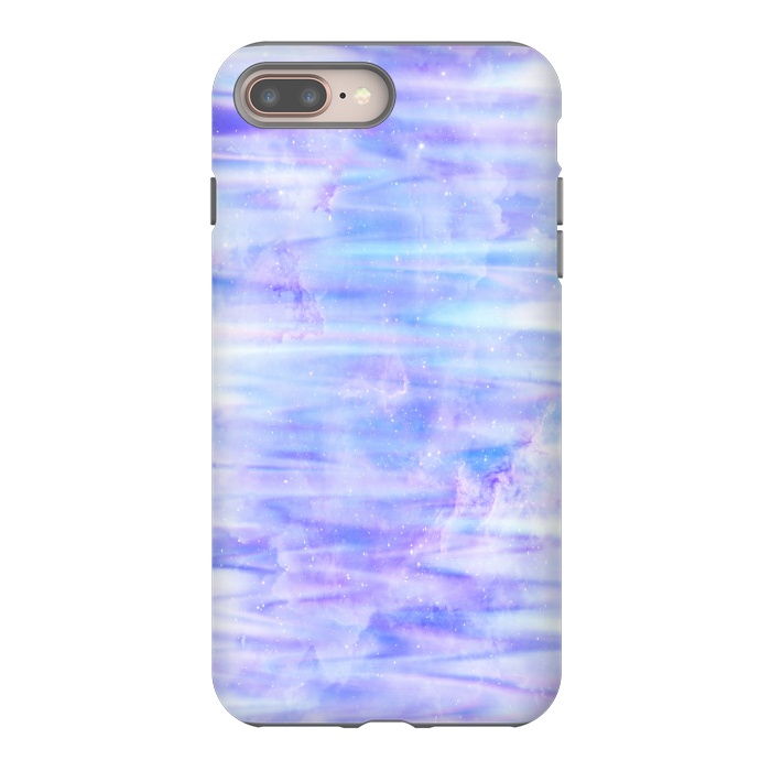 iPhone 7 plus StrongFit Purple galaxy marble by Jms