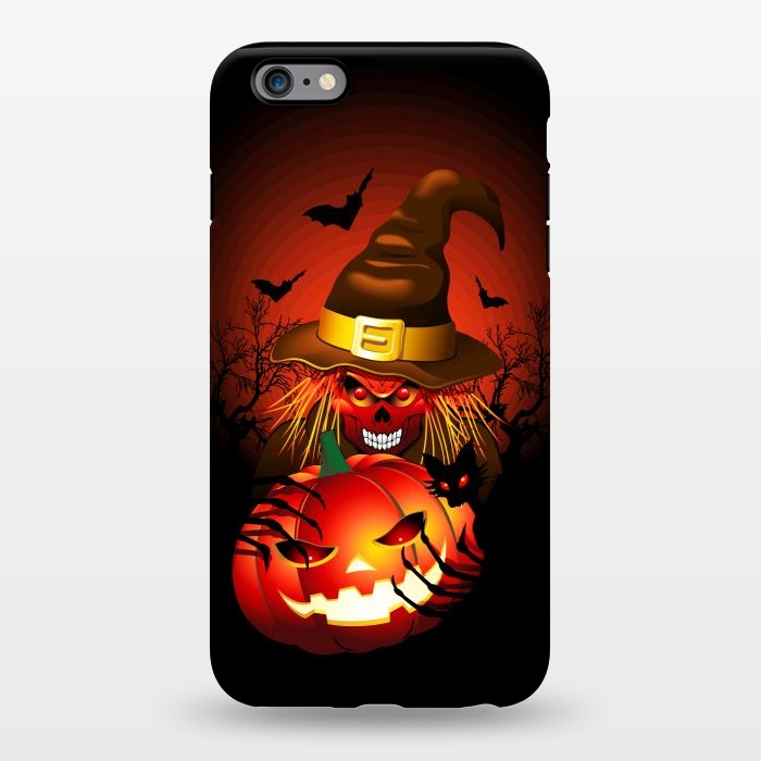 iPhone 6/6s plus StrongFit Skull Witch Halloween Monster by BluedarkArt