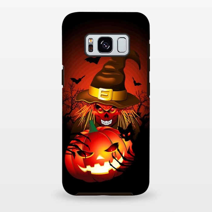 Galaxy S8 plus StrongFit Skull Witch Halloween Monster by BluedarkArt