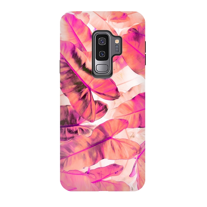 Galaxy S9 plus StrongFit Pink Nirvana by Uma Prabhakar Gokhale