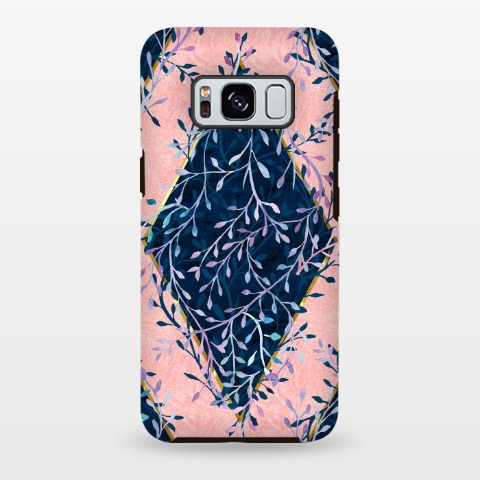 Galaxy S8 plus StrongFit Botanical Diamond by gingerlique