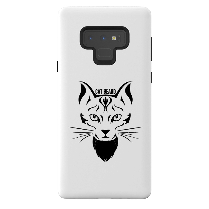 Galaxy Note 9 StrongFit cat beard by TMSarts