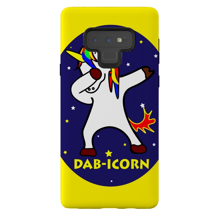 Galaxy Note 9 StrongFit dab-icorn by MALLIKA