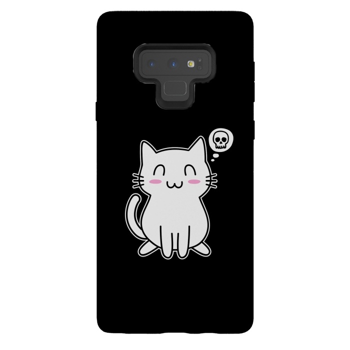 Galaxy Note 9 StrongFit My Lovely Kitty by Mitxel Gonzalez