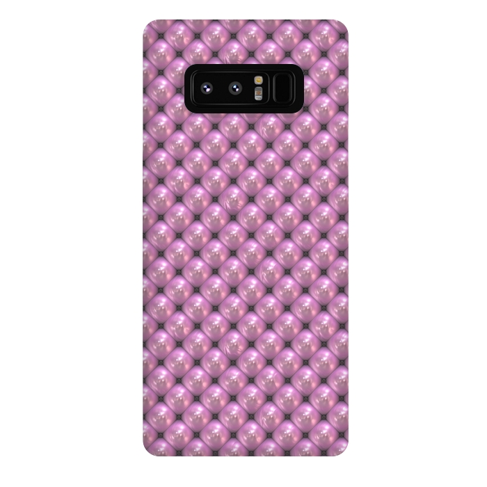 Galaxy Note 8 StrongFit Pink Pearls by Andrea Haase