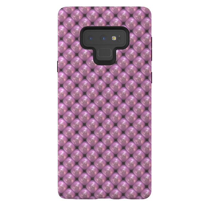 Galaxy Note 9 StrongFit Pink Pearls by Andrea Haase