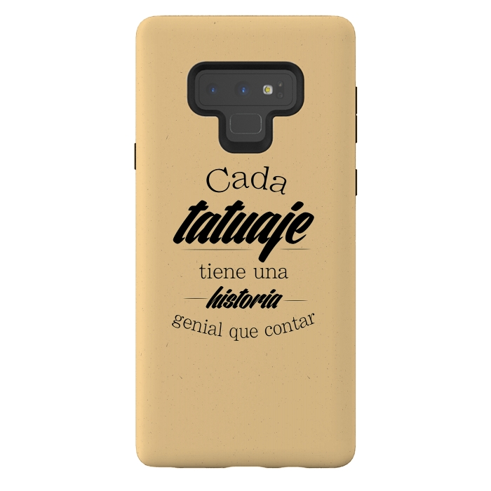Galaxy Note 9 StrongFit TATTOO STYLE by Mariana Socorro
