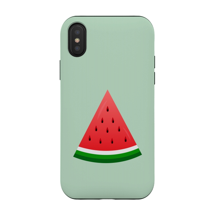 iPhone Xs / X StrongFit watermelon by TMSarts