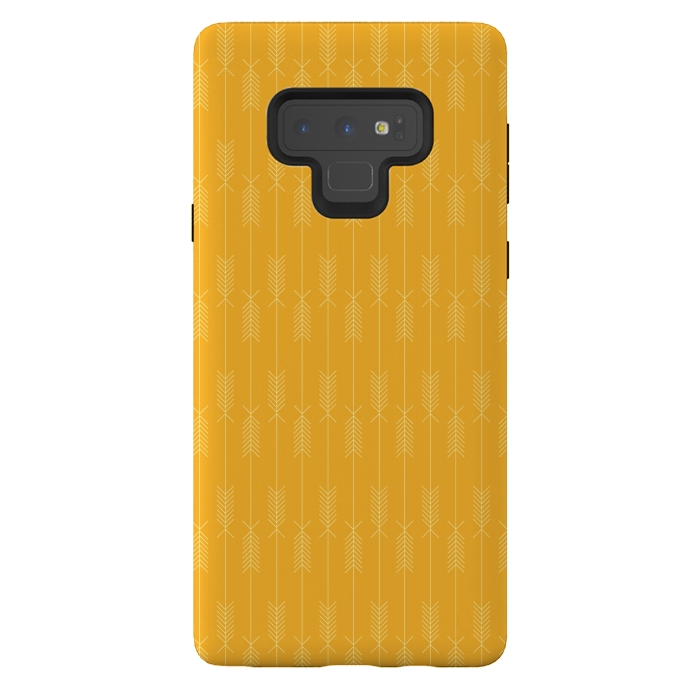 Galaxy Note 9 StrongFit arrows yellow by TMSarts