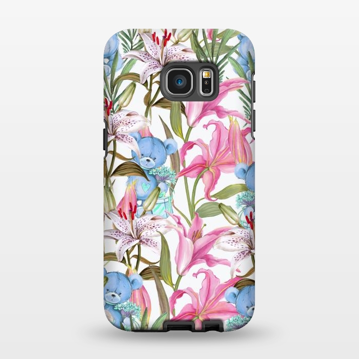 Galaxy S7 EDGE StrongFit Hide & Sick with Teddy by Creativeaxle