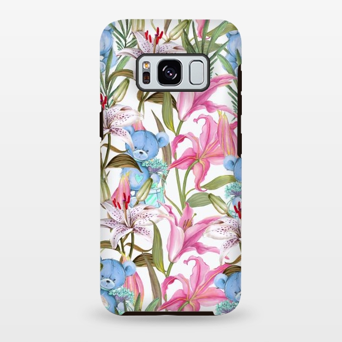 Galaxy S8 plus StrongFit Hide & Sick with Teddy by Creativeaxle