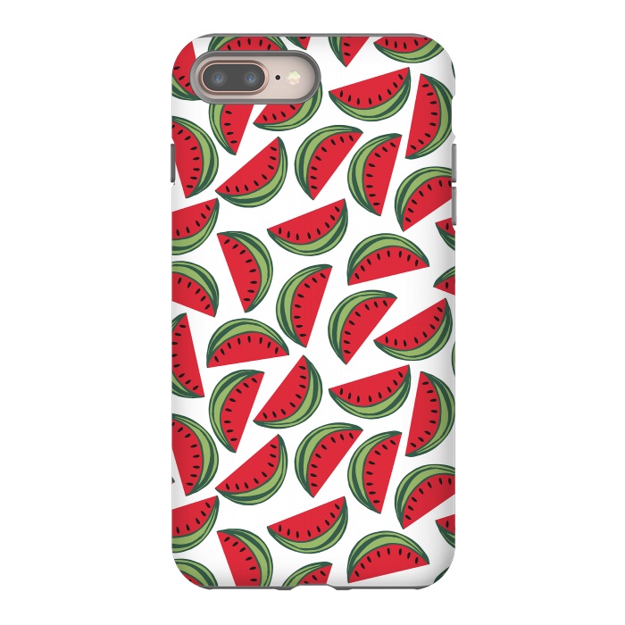 iPhone 7 plus StrongFit Watermelon by Dunia Nalu