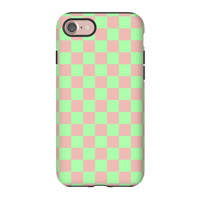 iPhone 7 StrongFit Checkered Pattern I by Art Design Works