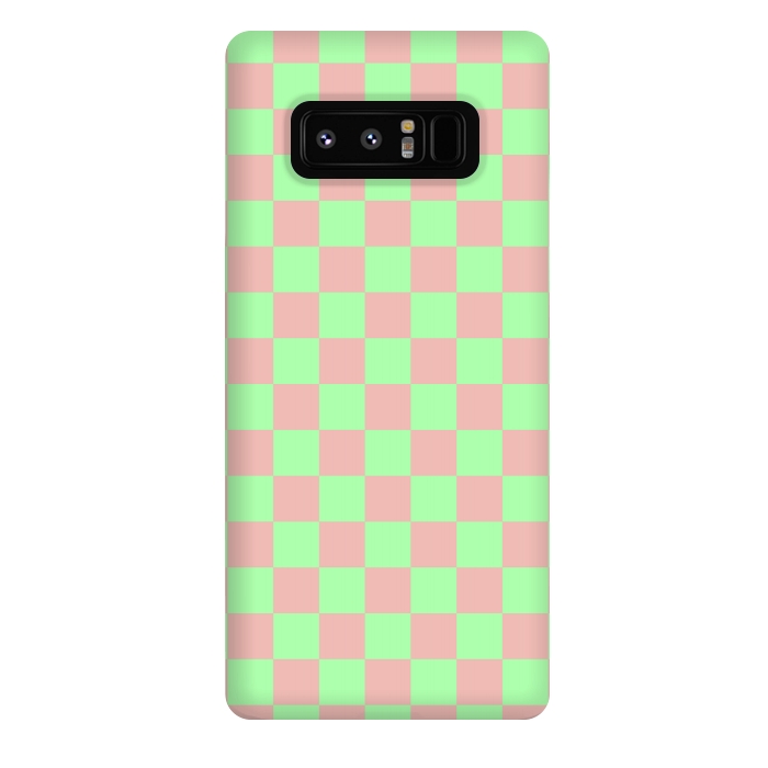 Galaxy Note 8 StrongFit Checkered Pattern I by Art Design Works
