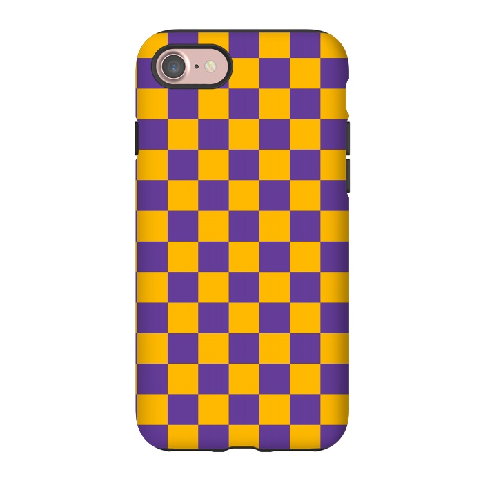 iPhone 7 StrongFit Checkered Pattern II by Art Design Works