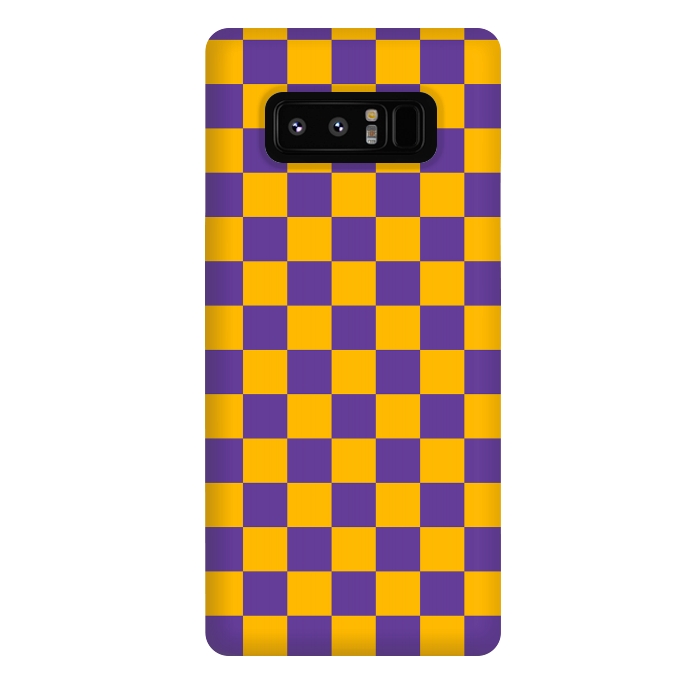 Galaxy Note 8 StrongFit Checkered Pattern II by Art Design Works