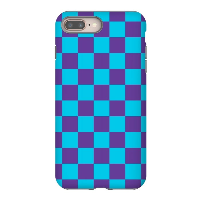 iPhone 7 plus StrongFit Checkered Pattern III by Art Design Works