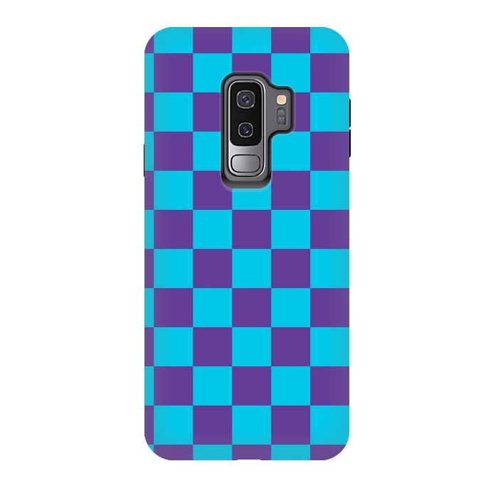 Galaxy S9 plus StrongFit Checkered Pattern III by Art Design Works