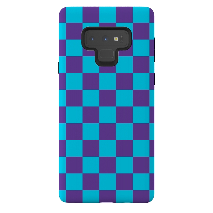 Galaxy Note 9 StrongFit Checkered Pattern III by Art Design Works
